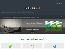 Tablet Screenshot of multiclick.net